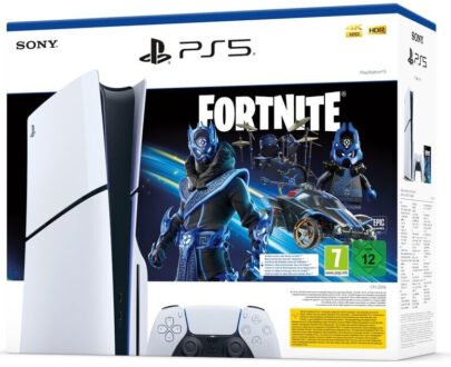 PS5 Slim 1 TB + Fortnite Cobalt Star Bundle