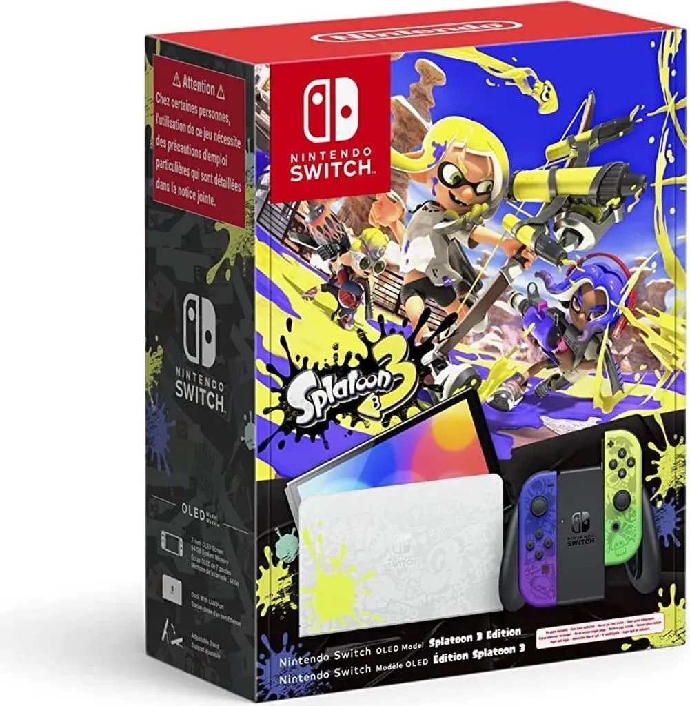 NA1 Nintendo Switch OLED-Modell Splatoon 3 Edition – Image 1